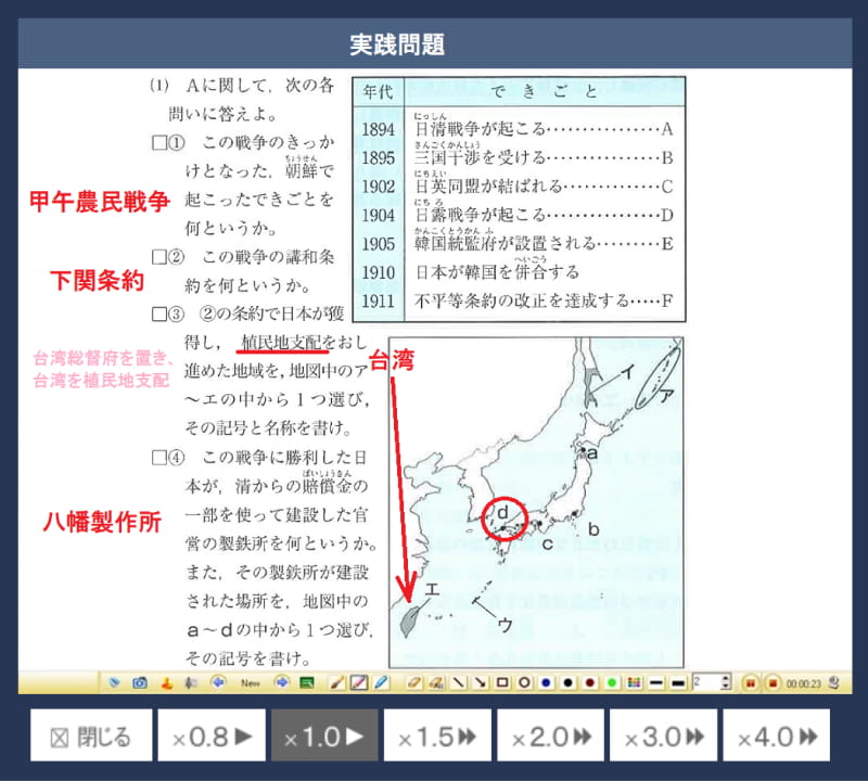 社会の問題動画解説
